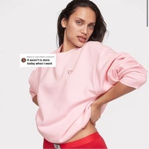Victoria’s Secret Cotton Fleece Crewneck